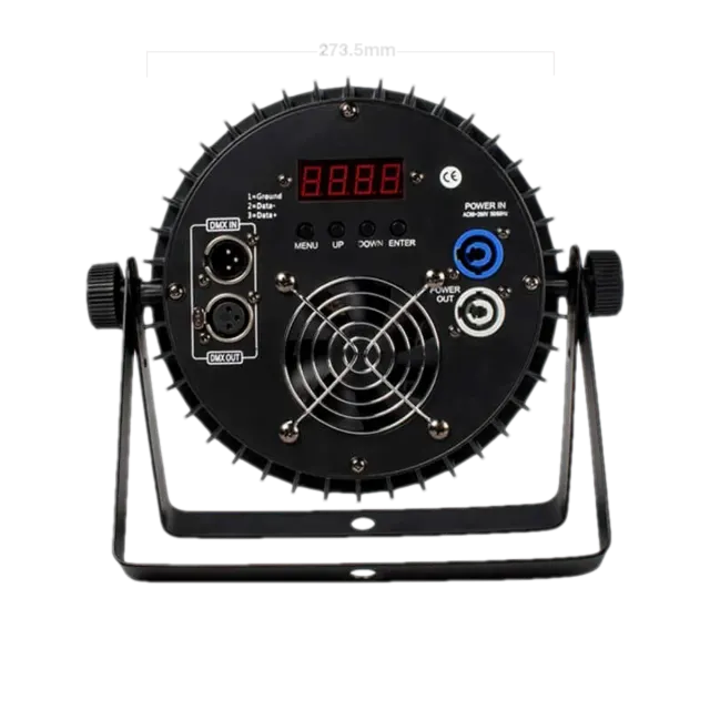 LED Flat Par 18x18W  RGBWA+UV