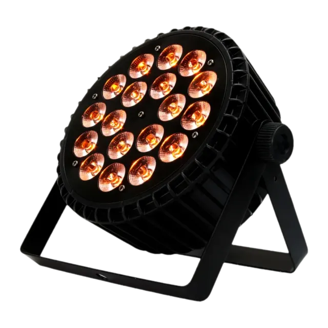 LED Flat Par 18x18W  RGBWA+UV