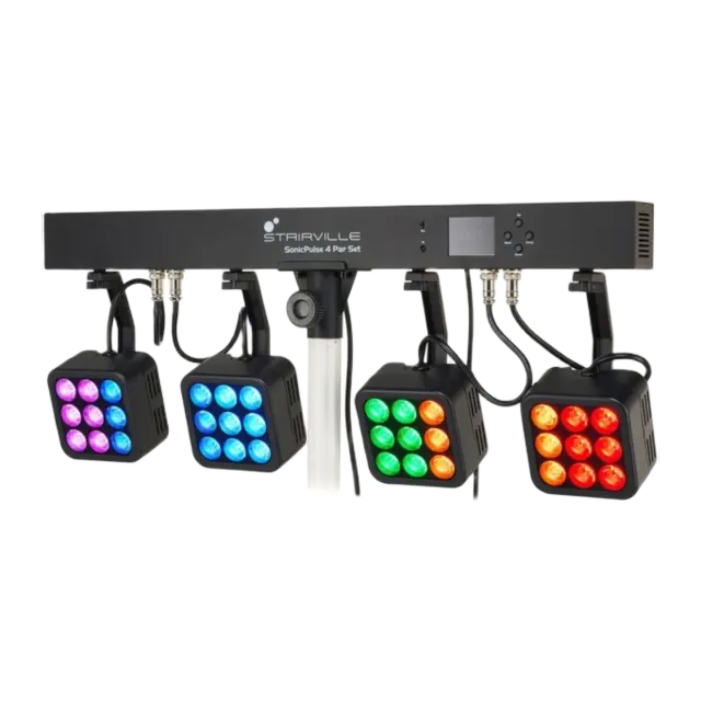 Stairville SonicPulse 4 Par Set